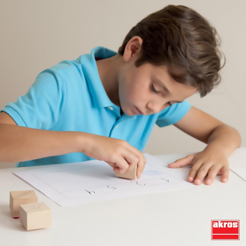 Akros (AKRP1) 30692 Akros Base 10 Numerical Breakdown Stamps Logic