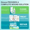Dimora Silicone Foam Dressing with Border Adhesive 4"x4" Wound Dressing