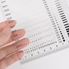 HARFINGTON High Precision SEC Size Estimation Chart 10cm 0.2mm Covered