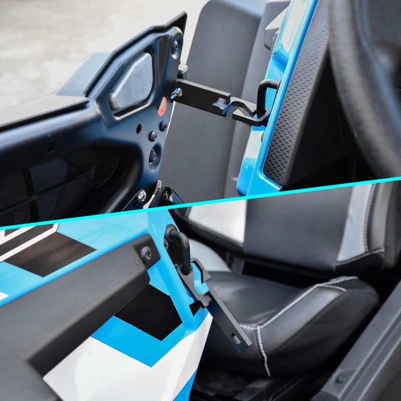 SAUTVS Door Latches for RZR, Rust-proof 3.5" Easy Latches Vent