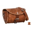 Gusti Rudi A. Bicycle Bag Leather Handlebar Bag Saddle Bag