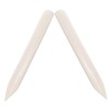 PACKOVE 2pcs Ox Bone Scraper for Clothes Durable Carpet Removal