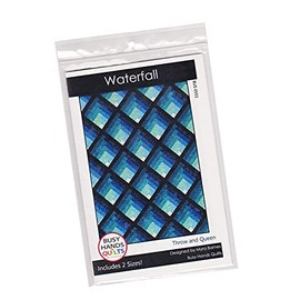 Busy Hands Quilts Quilting Pattern - Waterfall (Includes Instructions for Two Project Sizes)