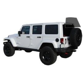 AUTOTEK Precut Windows Tint Film Rear Windshield Cars Sun Blocking Protection Privacy Anti Shatter Glass 2 Ply Computer Cut Any Tint Shade for Jeep Wrangler 4 Door 2011-2017