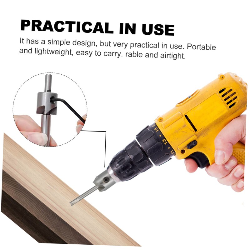 iplusmile 1set Single-edge Steel Milling Cutter Kit for Engraving and