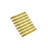 QCAA Solid Brass 90 Degree Small Piano Hinge Wooden Jewery