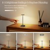 FUNTAPHANTA 3 Pack Black Small Cordless Table Lamps Rechargeable, Battery