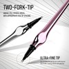 KYDA 2 Pcs Microblading Liquid Eyebrow with 2-fork Tip, Tinted