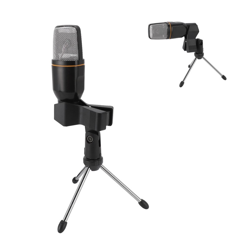 Wired Microphone Noise Reduction Versatile Cardioid Vocal Mic for Karaoke