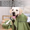 PETTOM Dog Towels for Drying Dogs 2 Pack Microfibre 90x50cm(35.43x19.69in)