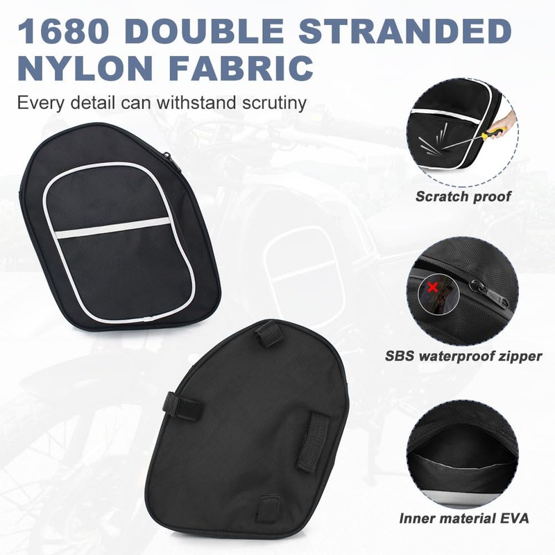 REARACE Motorcycle Front Frame Side Bags Compatible with 2018-2023 Royal