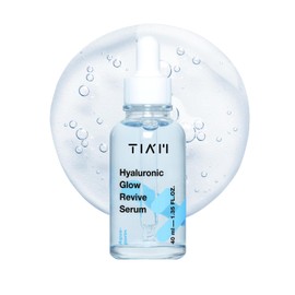 TIAM Hyaluronic Glow Revive Serum, Lightweight & Non-Sticky Hydrating Face Serum for Dry, Dehydrated, Oily Skin, 1.35 FL.OZ.