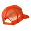 Foam Front Golf Style Mesh Back Cap - Orange OSFM