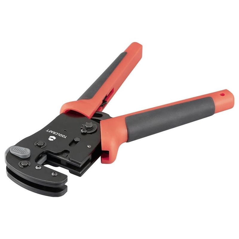 Toolcraft TO-9660081 Crimping Tool Set Including Crimping Assortment with Case