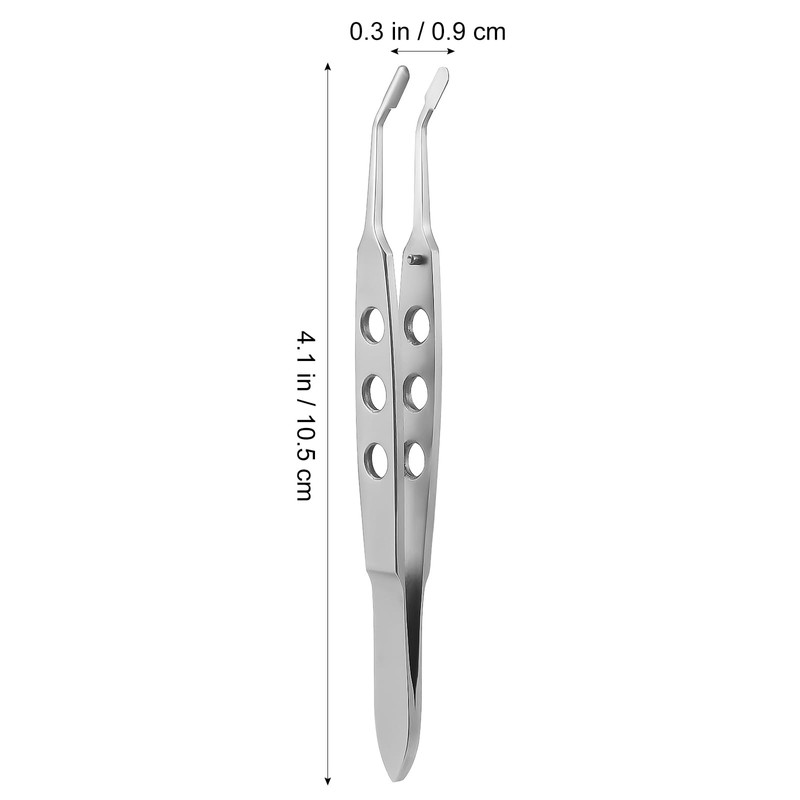 POPETPOP Eyelid Massage Tweezers : Stainless Steel Meibomian Gland Expressor