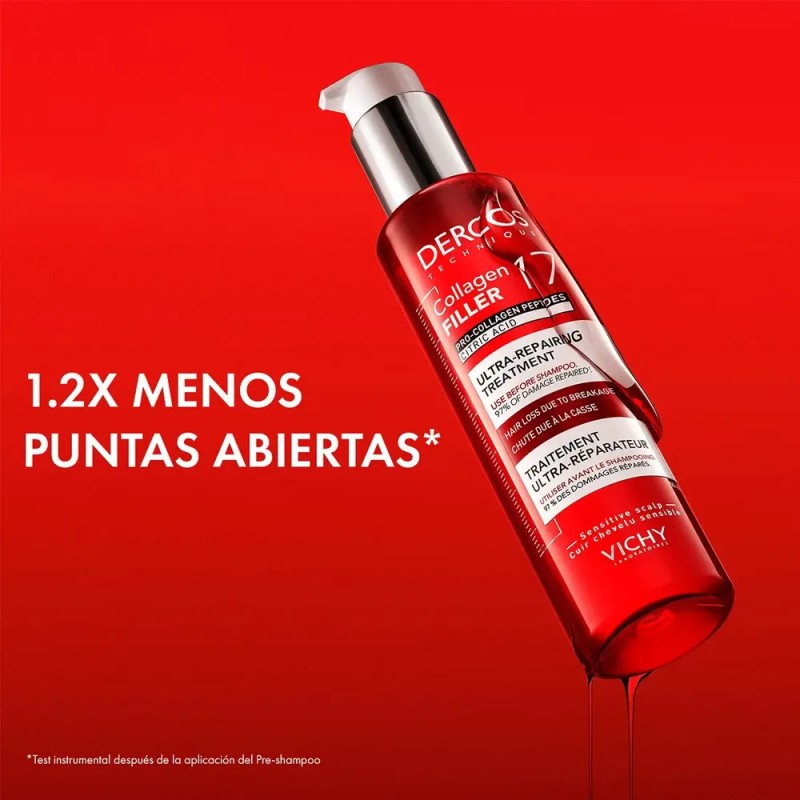 Vichy Dercos Collagen 17 Filler Tratamiento Reparador 150ml