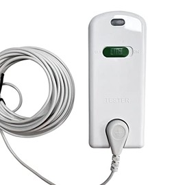 COUSLEWI Grounding Tester with Cable 15ft, Use to Test the Continuity of Universal Grounding Products, Grounding Mats, Sheets, Wristband, Grounding Tester Test for Effectiveness of Grounding Products.