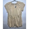 Universal Thread Women's Short Sleeve Romper - Universal Thread Tan