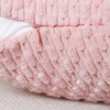 Madizz Pack of 2 Boho Corduroy Cushion Covers 16x16 inch,