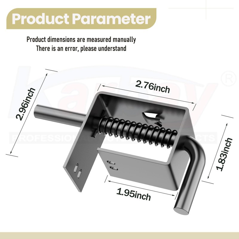 Trailer Gate Spring Latch Complete Kit 847 Used on The