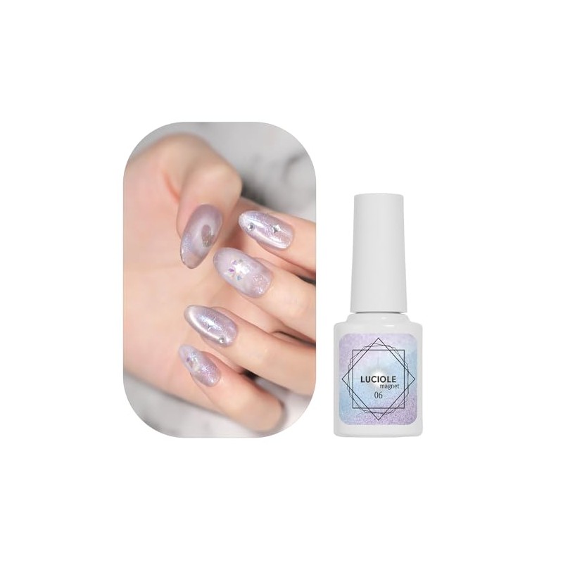 Luciol Magnet Gel Nail Color Gel Effect Powder Nuance Magnet