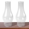 RAHATA Oil Lamp Chimney Hurricane Lamp Glass Replacement Clear 3