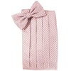Rose Pink Palermo Cummerbund and Bow Tie Set - Pocket