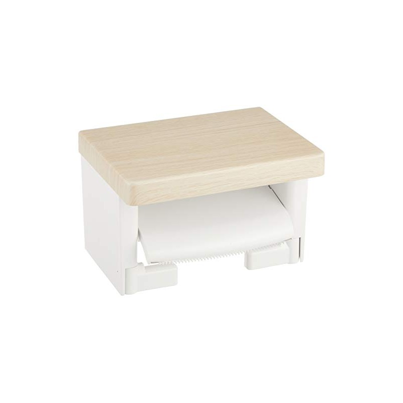 TOTO Paper Roll Dispenser with Shelf (Wooden Shelf) YH501FMR #EL