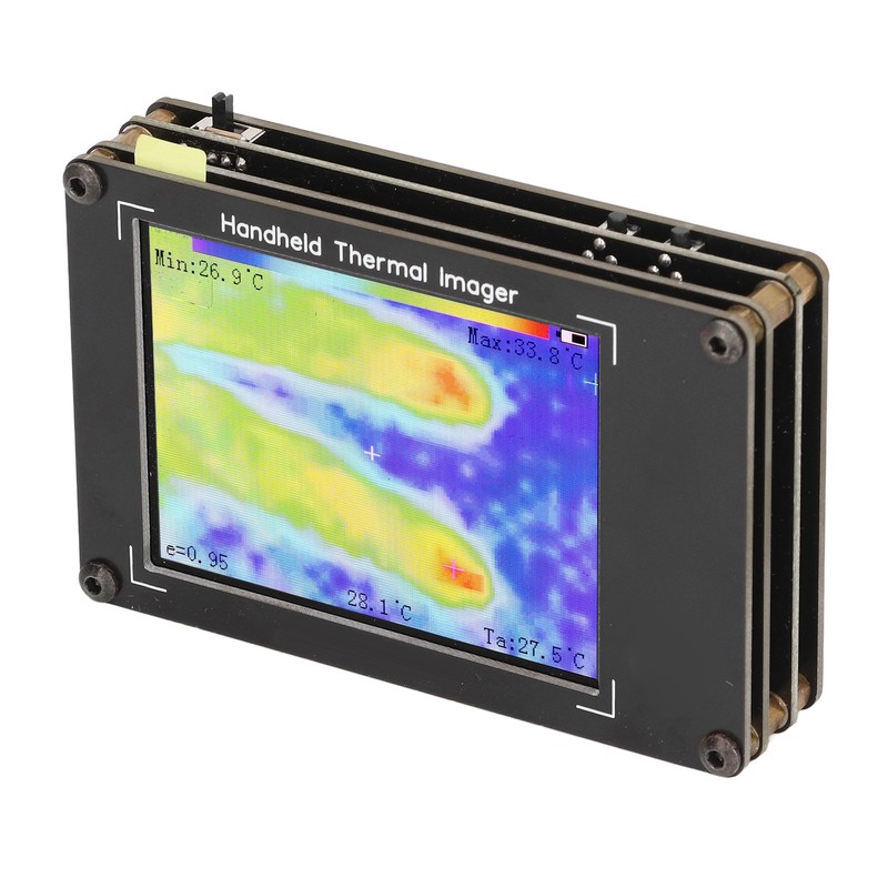Thermal Imager DIY Rechargeable Infrared Imaging Camera MLX90640 for Electronic