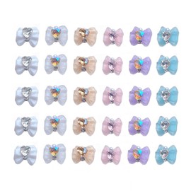 MAEXUS Nail Parts, Bowknots, 3D 3D Deco Parts, Diamond Flash Nail Accessories, Jewelry Parts, Cute, Nail Art, Nail Design Supplies, Crafts, DIY Crafts, Accessories, 6 Colors