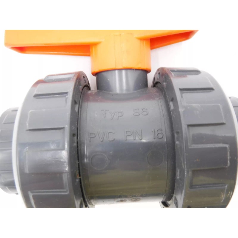 Paher Praher 1-1/2"" Socket Thread Combo PVC Valve With EPDM