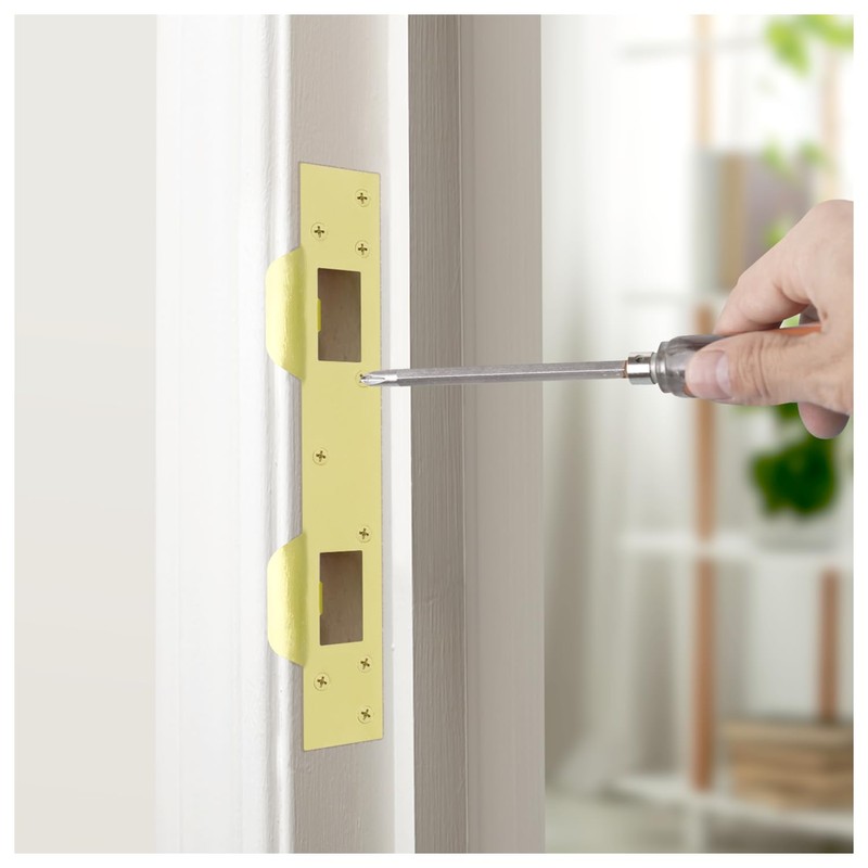 Nuk3y SP550 Combination Security Door Strike for 5-1/2 inch Hole