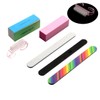 minkissy 6pcs Nail File and Buffer Set Professional Nail Art