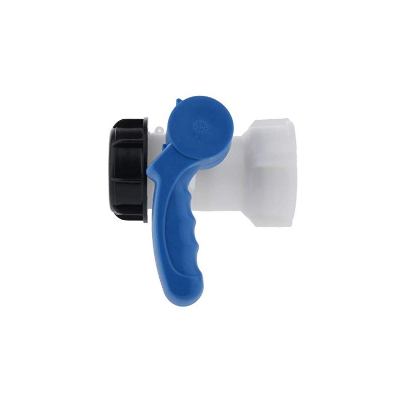 TOOLSTAR Butterfly Valve, 1000L IBC Tote Tank Butterfly Valve Tap