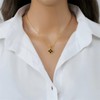 Necklace for Women Girls Initial Alphabet Letter Pendant A B