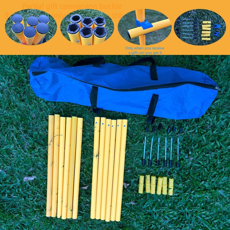 Dog Agility Equipment, Agility Poles, Dog Jumps, Outdoor Obstacle Course