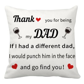 CDIXlmuz Dad Gifts, for Dad,Gifts for Dad,Dad Birthday Gifts,Cushion Covers,Dad to Be Gifts,Gifts For Dad Who Wants Nothing,Best Dad Gifts,Dad Gifts from Son,Present for Dad