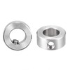 uxcell Drill Stop 9/16" I.D. Stainless Steel for Set Screws Chuck Woodworking Drill Bits Depth Holder 2Pcs