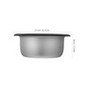 MOLUCKFU Rice Cooker Inner Pot Stainless Steel Non-stick Replacement Cooking