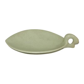 The Friendly Trading Co Oval Stone Soap Dish with Swan Head handle Hand Crafted 19 cm / 7.5 inches