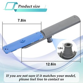 5304506660 Dishwasher Lower Spray Arm - Compatible for Frigidaire Dishwashers-Replaces LFID2426TF1A-5A,FFID2426TD1A-5A,FFID2426TS1A-4A,etc.OEM Appliance Parts and Accessory