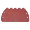 Blue Spot Tools 19864 80 Grit Detail Sanding Pads, Brown