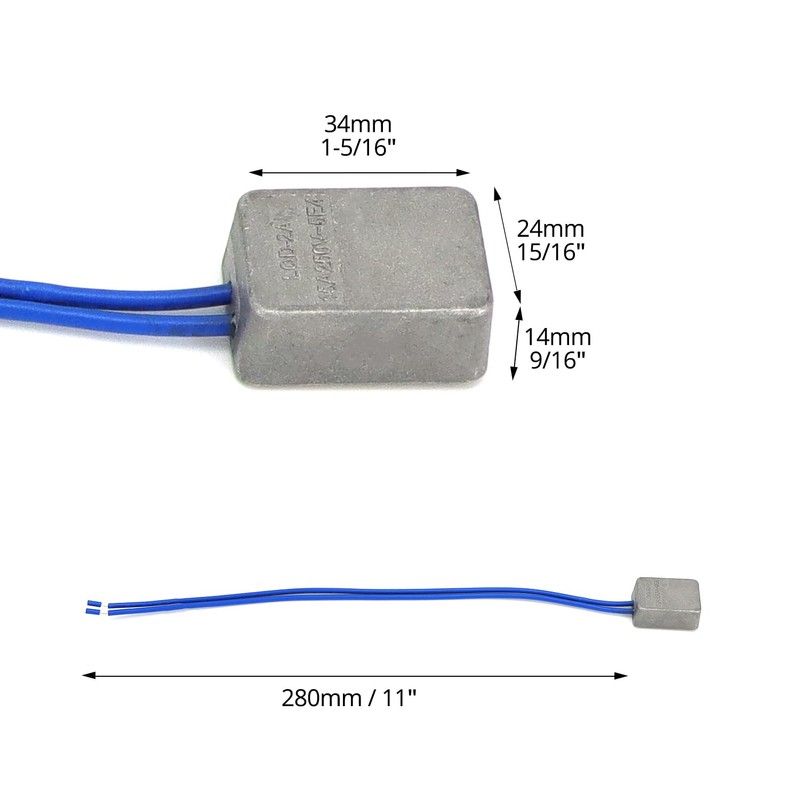 QWORK® Soft Start Module Set, Soft Start 15 A 230