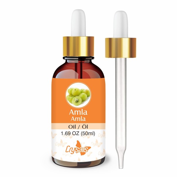 Crysalis Amla Oil| Pure & Natural Undiluted Cold Pressed Carrier