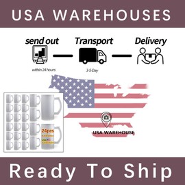 LaiHiulaan 24 Pack 16 oz Frosted sublimation beer mugs blanks bulk Products blank 16oz Frosted beer mugs for sublimation glass mugs with handle