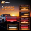 SS VISION 60 inches Tailgate Strip Light, 432 LEDs Triple