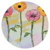 24 x 40mm Round 'Colourful Poppies' Stickers (SK00072184)
