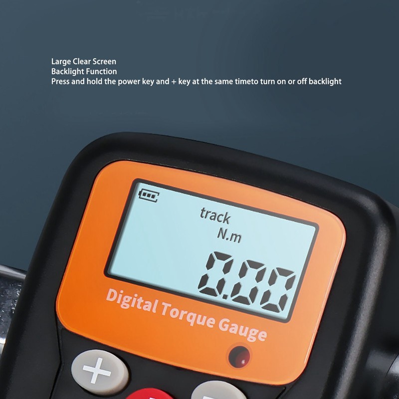 Digital Torsion Gauge with 1/4 Inch Drive 0.9‑30N.m Electronic Torsion
