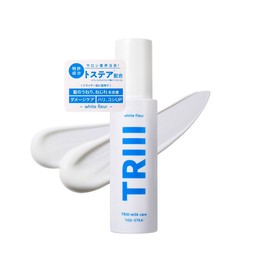 TRIII Hair Milk, Non-Rinsing Treatment, Outbath, Hair Quality Repair, Curled Hair, Damage Care, Moisturizing, Good Smell