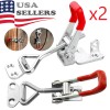 Unbranded 2Pcs Heavy Duty Steel Toggle Latch Catches Adjustable Lock